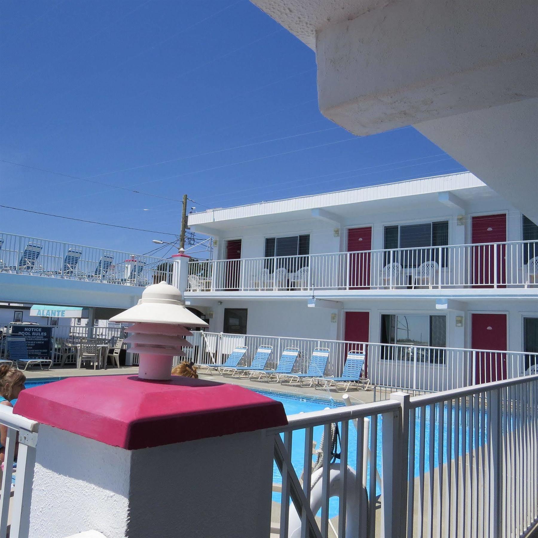 Alante Oceanfront Motor Hotel North Wildwood Exterior photo